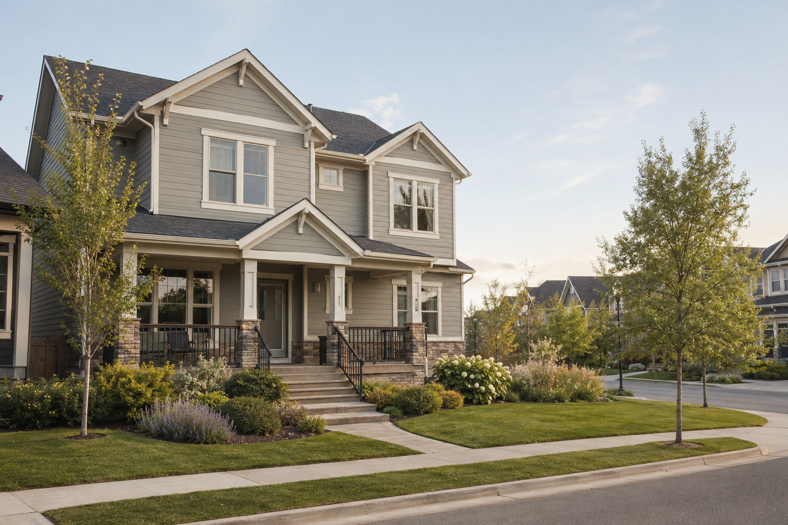 Welcoming home in a Calgary community